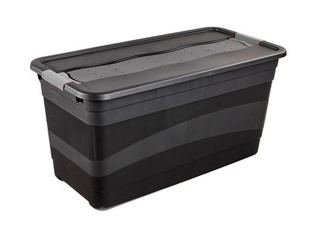 keeeper Boîte de rangement 'eckhart', 83 L, graphite/rouge