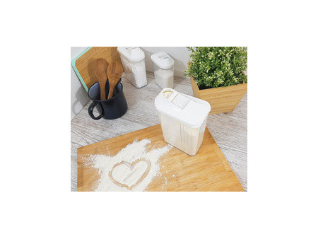 keeeper Boîte verseuse 'paola', 1,5 L, blanc / transparent