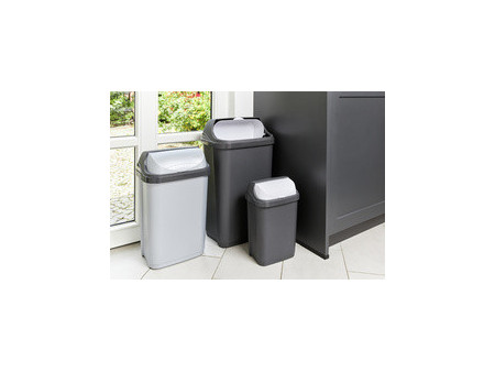 keeeper Poubelle 'rasmus', 10 litres, argent