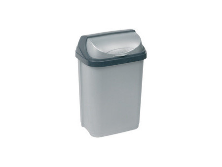 keeeper Poubelle 'rasmus', 10 litres, argent
