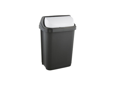 keeeper Poubelle 'rasmus', 10 litres, argent