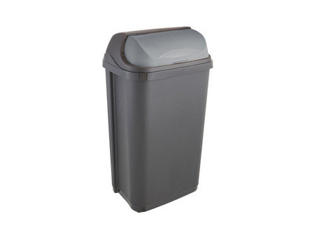 keeeper Poubelle 'rasmus', 50 litres, argent