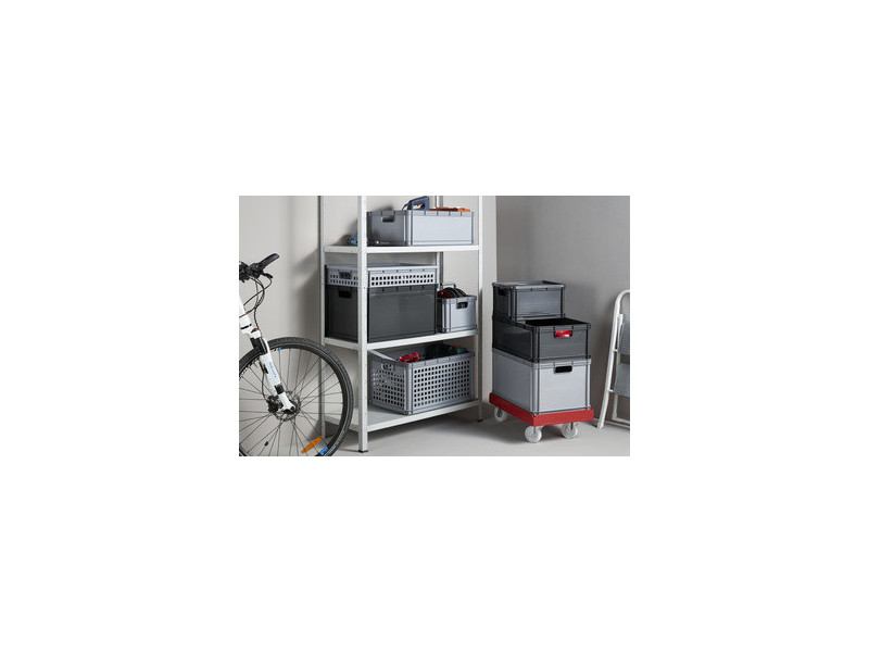 keeeper Caisse de rangement 'robert', 45 litres, graphite