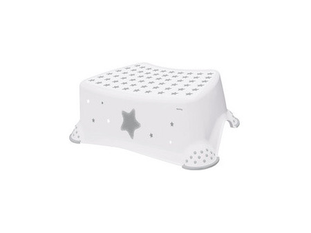keeeper kids Marchepied tomek 'stars', gris & impression