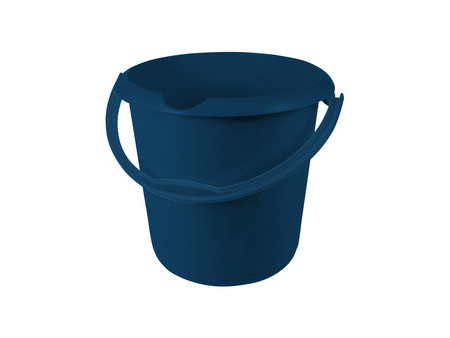 keeeper Seau 'mika eco', rond, 10 litres, bleu