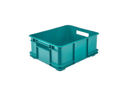 keeeper Caisse de rangement Euro-Box L 'bruno eco', gris