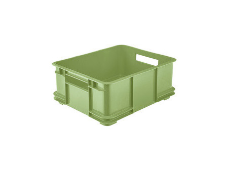 keeeper Caisse de rangement Euro-Box L 'bruno eco', gris