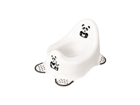 keeeper kids Pot pour bébé 'adam panda', blanc avec motif