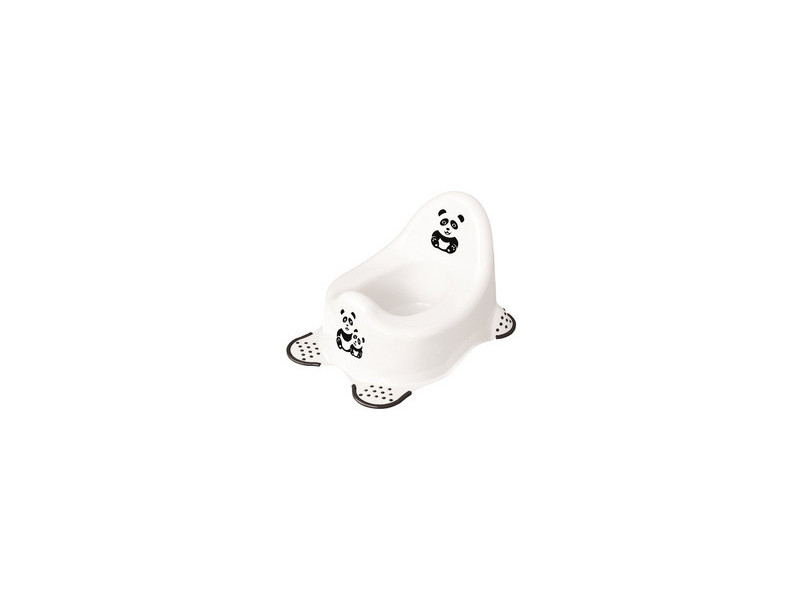 keeeper kids Pot pour bébé 'adam panda', blanc avec motif