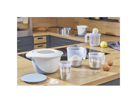 keeeper Set bol mélangeur 'camilla', blanc / nordic-blue