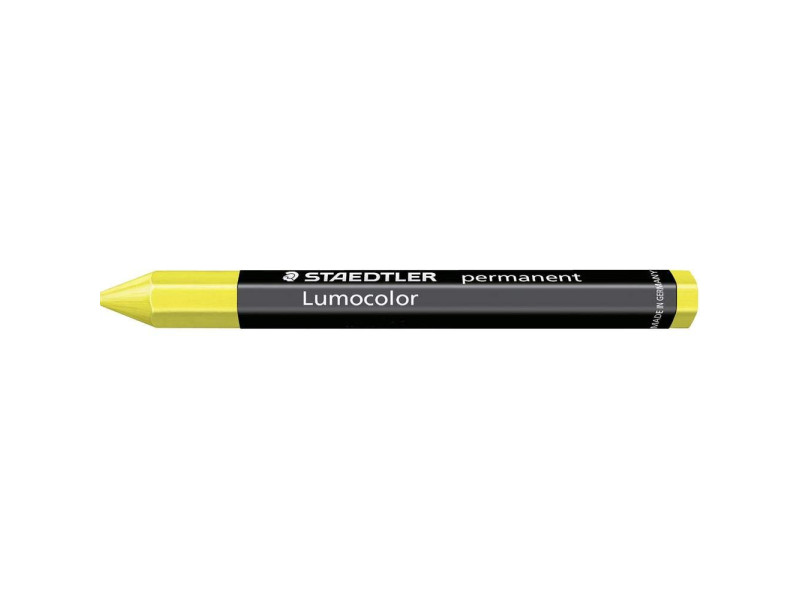 STAEDTLER Craie Lumocolor permanent omnigraph, jaune