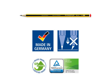 STAEDTLER Crayon Noris, hexagonal, pot de fleurs de 144