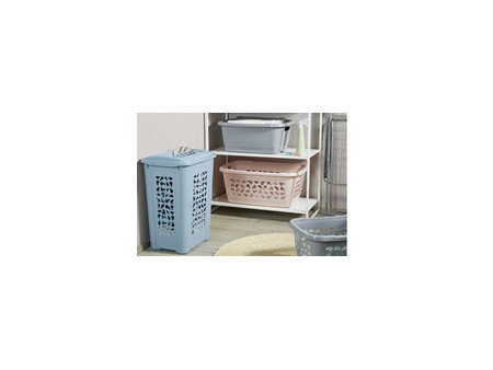 keeeper Panier à linge 'per' avec couvercle, 60 L, nordic-