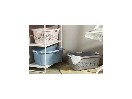 keeeper Corbeille à linge 'lasse', ergonomique, nordic-grey