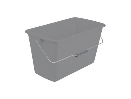 keeeper Seau de ménage 'bent', rectangulaire, nordic-grey
