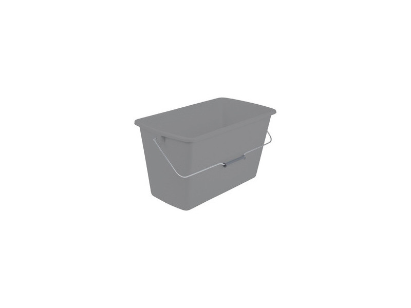 keeeper Seau de ménage 'bent', rectangulaire, nordic-grey