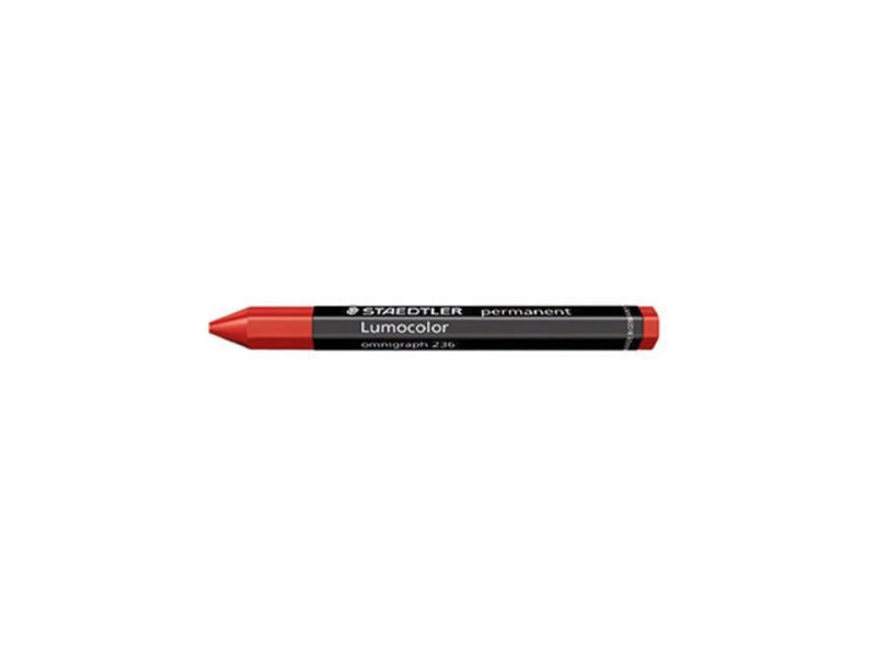 STAEDTLER Craie Lumocolor permanent omnigraph, rouge