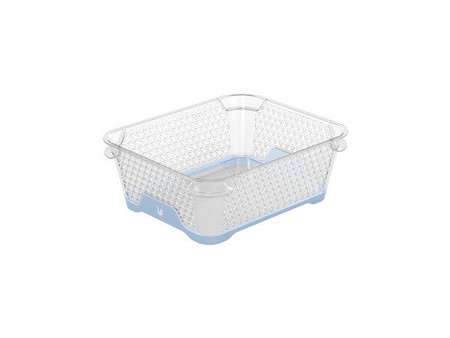 keeeper Corbeille de rangement 'jonas', A6, PP, nordic-grey