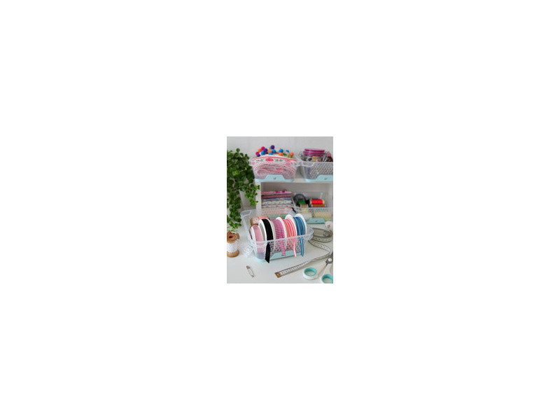 keeeper Corbeille de rangement 'jonas', A6, PP, nordic-blue