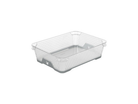 keeeper Corbeille de rangement 'jonas', A5, PP, nordic-grey