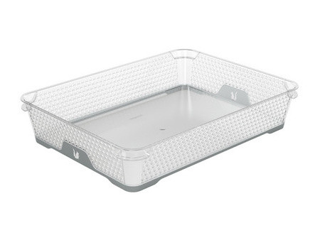 keeeper Corbeille de rangement 'jonas', A4, PP, nordic-grey