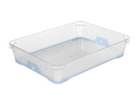 keeeper Corbeille de rangement 'jonas', A5, PP, nordic-blue