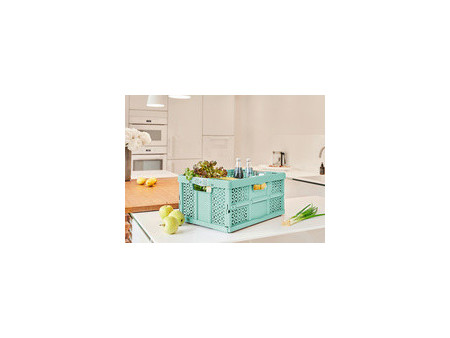 keeeper Caisse de rangement pliante 'lea', 32 L, nordic-blue
