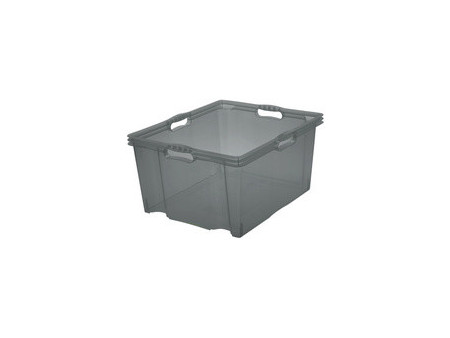 keeeper Boîte de rangement 'franz', 44 litres, crystal-grey