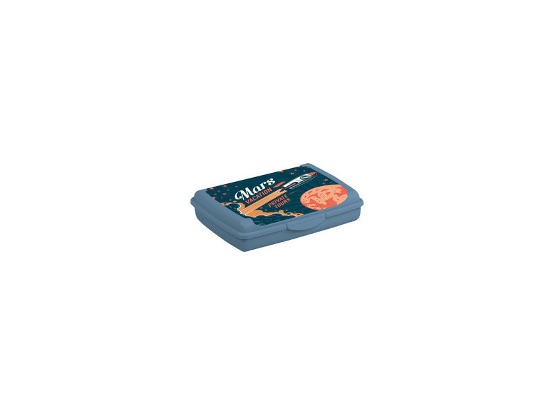 keeeper Boîte à goûter carla mini 'Space Tour', nordic blue