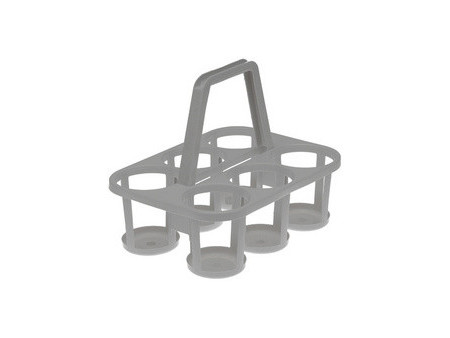 keeeper Porte-bouteilles 'paco', 6 compartiments, graphite