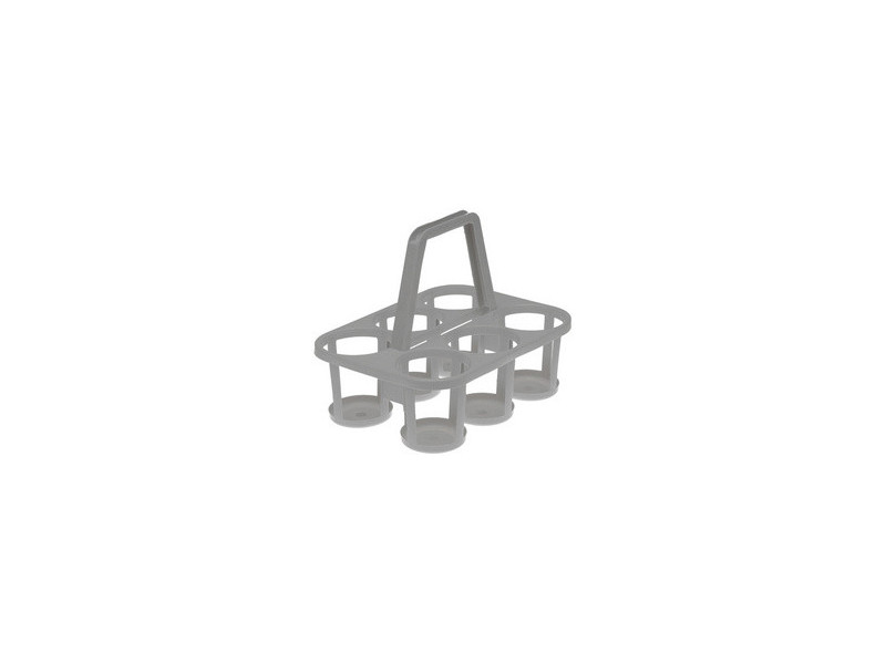 keeeper Porte-bouteilles 'paco', 6 compartiments, graphite