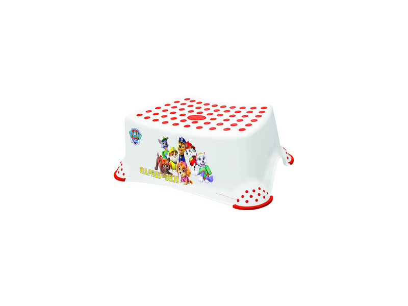 keeeper Marchepied 'tomek Pat Patrouille', blanc