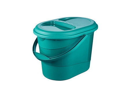 keeeper Seau à déchets bio elsa, 13 litres, graphite