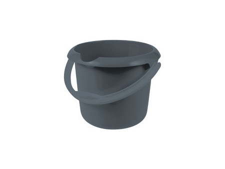 keeeper Seau 'mika eco', rond, 5 litres, stone grey