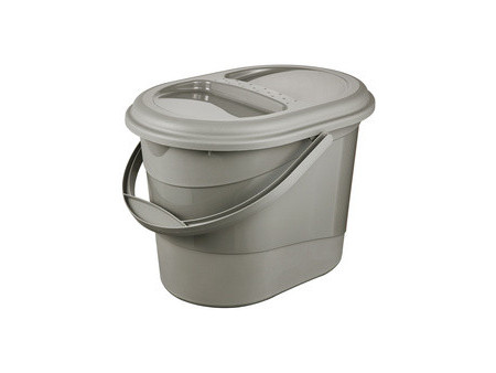 keeeper Seau à déchets bio 'elsa eco', 13 litres, stone grey