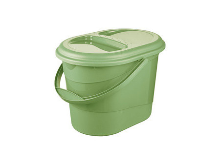 keeeper Seau à déchets bio 'elsa eco', 13 litres, stone grey