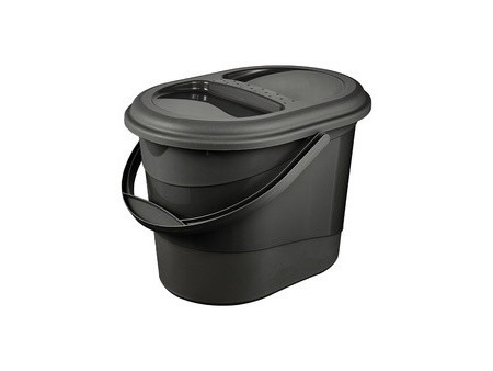 keeeper Seau à déchets bio 'elsa eco', 13 litres, sky blue