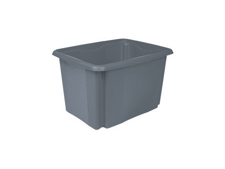 keeeper Boîte de rangement 'emil eco', 24 litres, stone grey