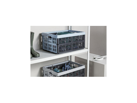 keeeper Caisse de rangement pliante 'ida', 32 litres, noir