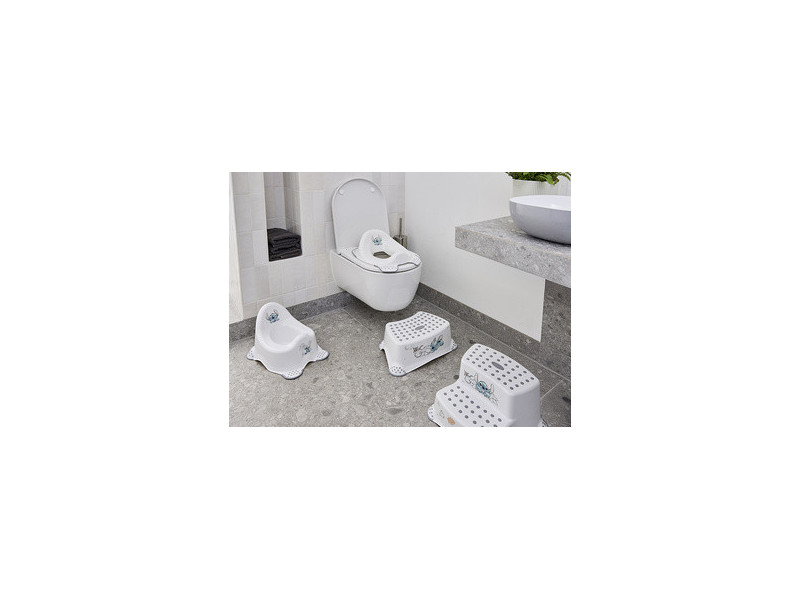 keeeper kids Marchepied igor 'Stitch', deux niveaux, blanc