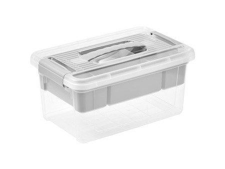 keeeper Boîte de rangement 'henri', 9 litres, nordic grey