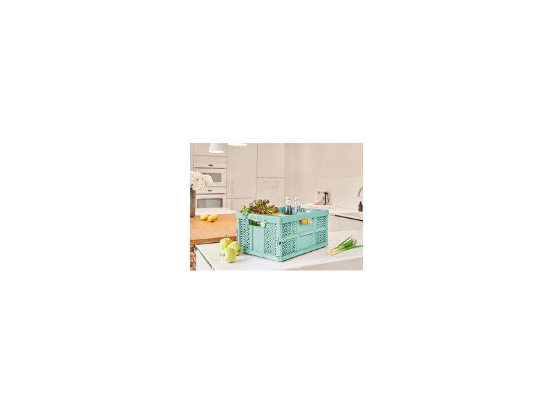 keeeper Caisse pliante 'eco lea', 32 L, sky blue