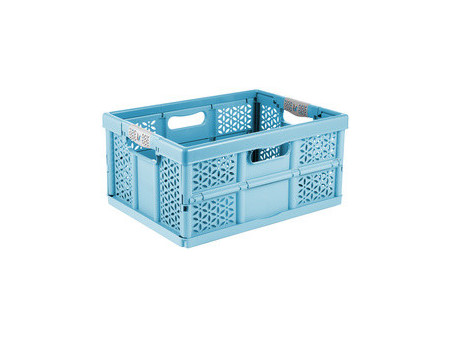 keeeper Caisse pliante 'eco lea', 32 L, sky blue