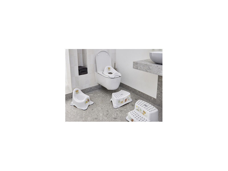 keeeper kids Marchepied 'igor lion king', 2 niveaux, blanc