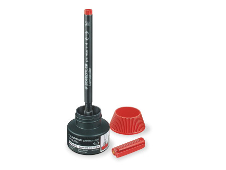 STAEDTLER Flacon de recharge Lumocolor, permanent, noir
