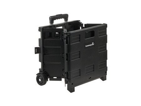 keeeper Chariot de transport 'olli' avec boîte pliante, 45 L