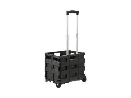 keeeper Chariot de transport 'olli' avec boîte pliante, 45 L