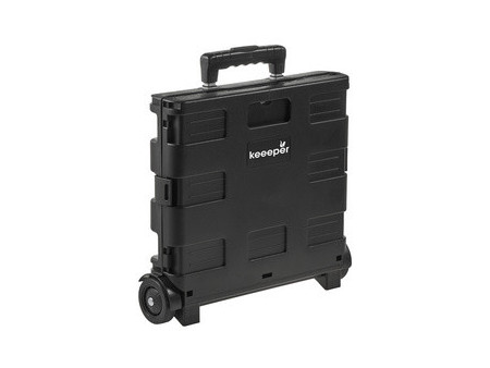 keeeper Chariot de transport 'olli' avec boîte pliante, 45 L