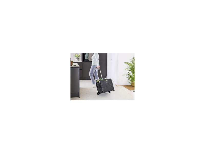 keeeper Chariot de transport 'olli' avec boîte pliante, 65 L
