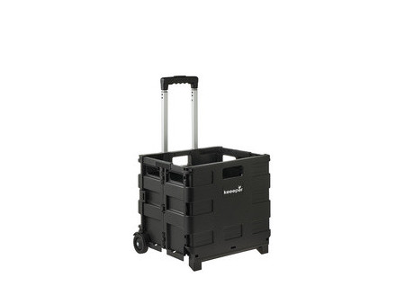 keeeper Chariot de transport 'olli' avec boîte pliante, 65 L